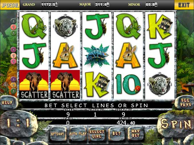 jungle slot games